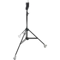 Kupo Master Combo Stand with Casters (7.5ft) - Black 0
