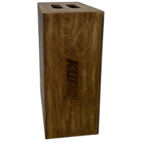 Kupo Brown Stained Apple Box - Full - 20in X 12in X 8in 1