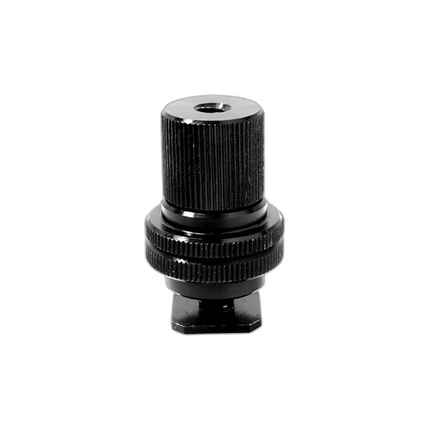 Kupo Hot Shoe Adapter 3/8in to 1/4in with Barrel Adapter