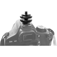 Kupo Hot Shoe Adapter 3/8in to 1/4in with Barrel Adapter 4