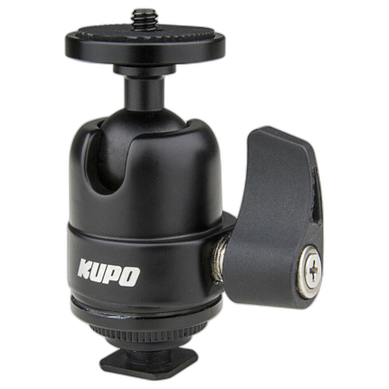 Kupo Midi Ball Head with Hot Shoe Mount
