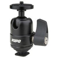 Kupo Midi Ball Head with Hot Shoe Mount 0