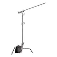 Kupo 40 Inch Hex Grip Arm with Big Handle - Silver 2