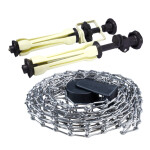 Kupo Background Paper Drive Set with Gray Metal Chain 0