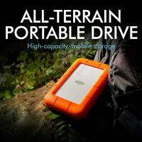 Seagate LaCie Rugged USB-C 4TB USB 3.1 Type C Orange with Data Recovery Serv 3