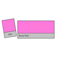 LEE Filters Rose Pink Lighting Effect Gel Filter 0