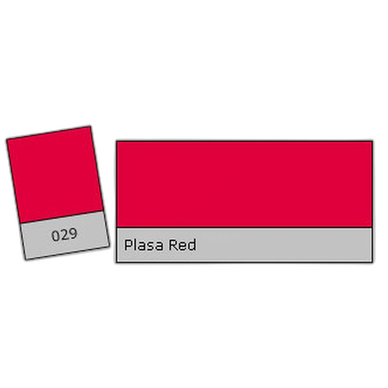 LEE Filters Plasa Red Lighting Effect Gel Filter