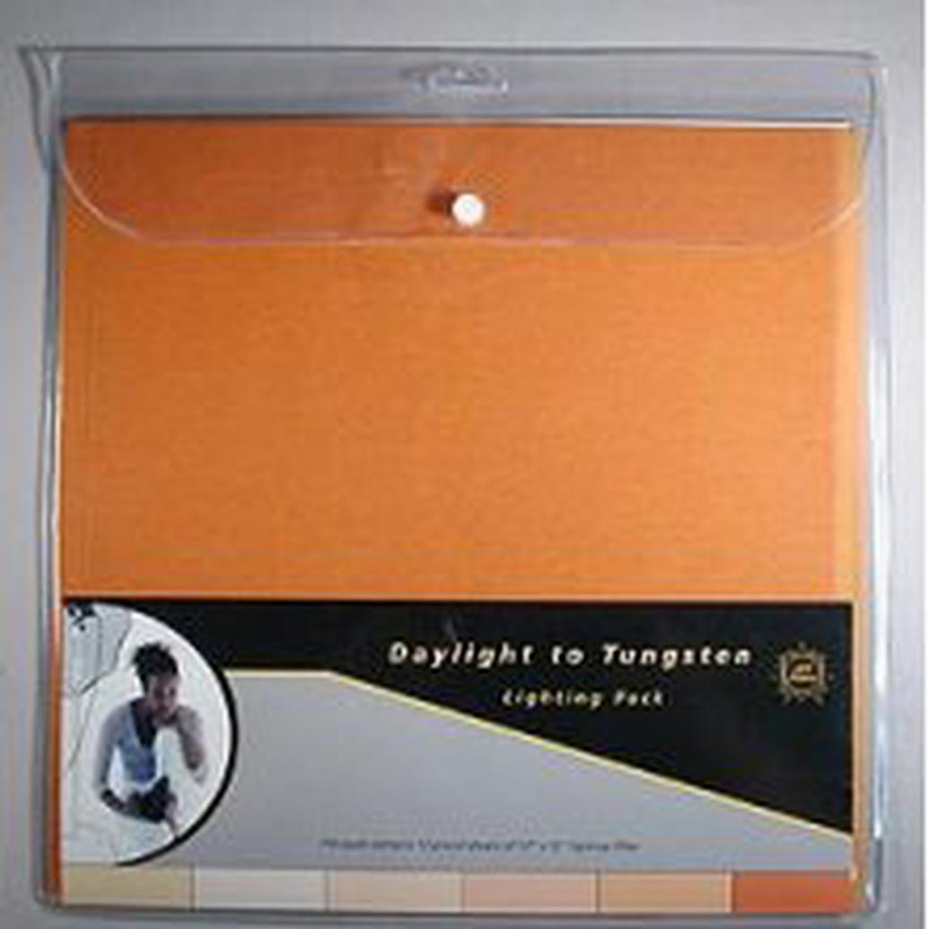 LEE Filters Daylight to Tungsten Filter Lighting Pack - 12 Sheets