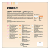 LEE Filters Zircon Correction Filter Lighting Pack - 14 Sheets 1