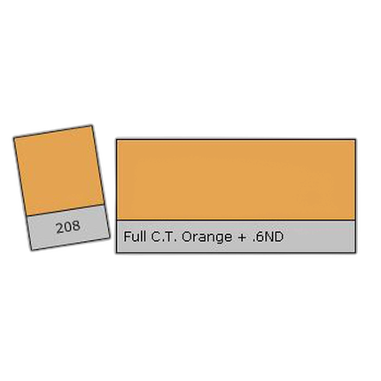 LEE Filters C.T.O + 0.6 ND Acrylic Panel Lighting Correction Gel Filter