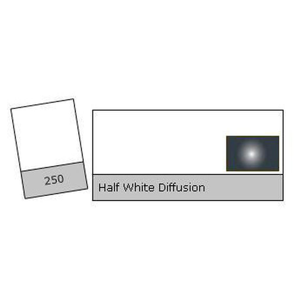 LEE Filters 1/2 White Diffusion Gel Filter