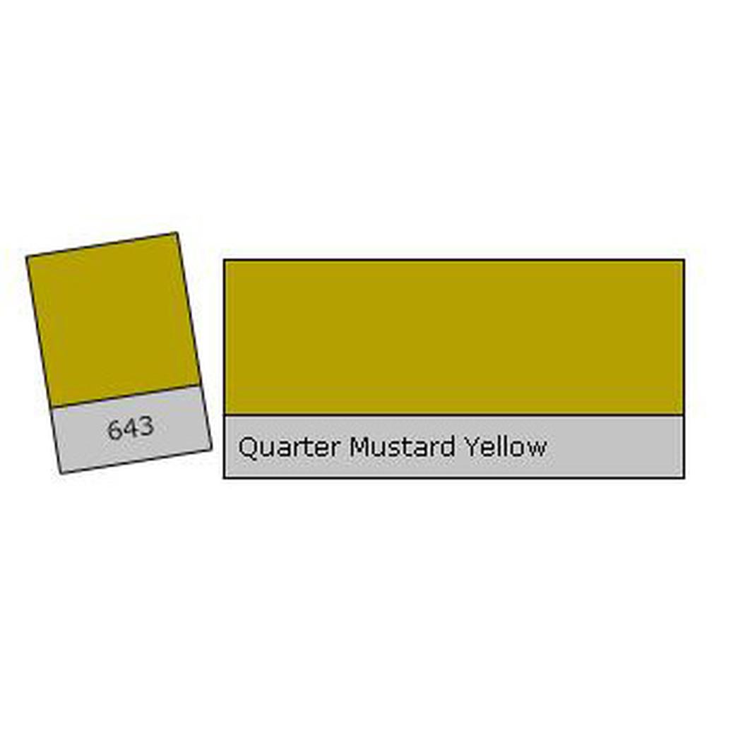 LEE Filters 1/4 Mustard Yellow Lighting Correction Gel Filter