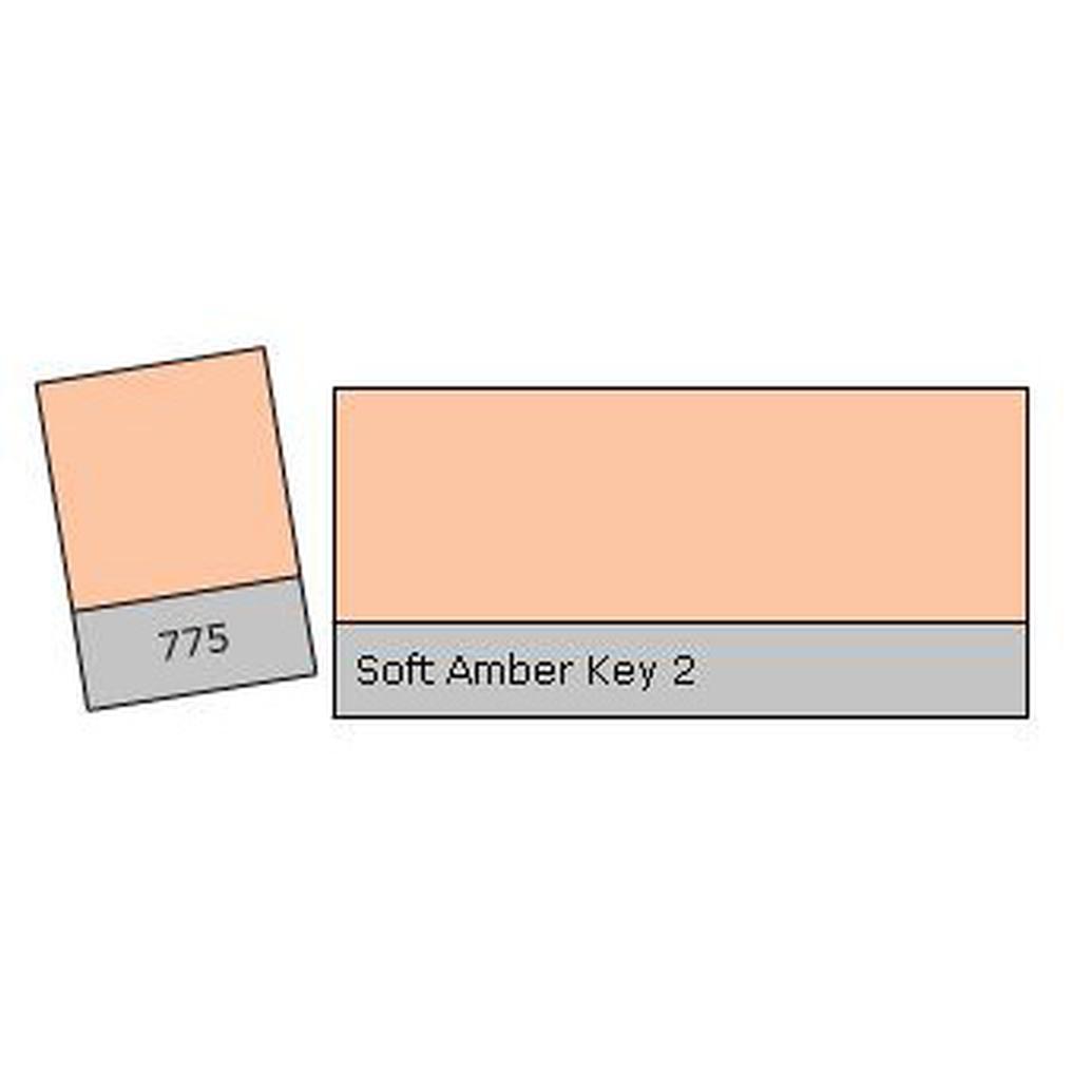 LEE Filters Soft Amber Key 2 Lighting Effects Gel Filter