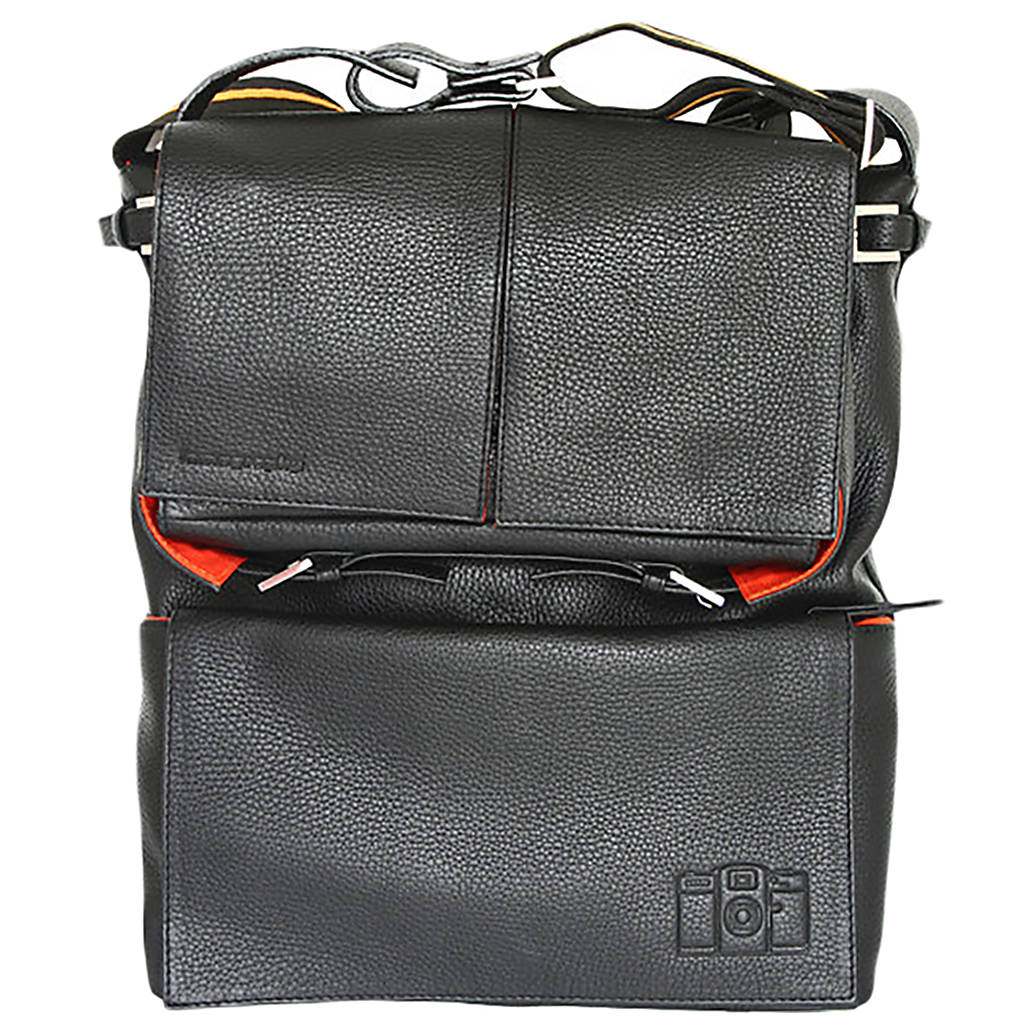 Lomography Sidekick Leather Bag Black
