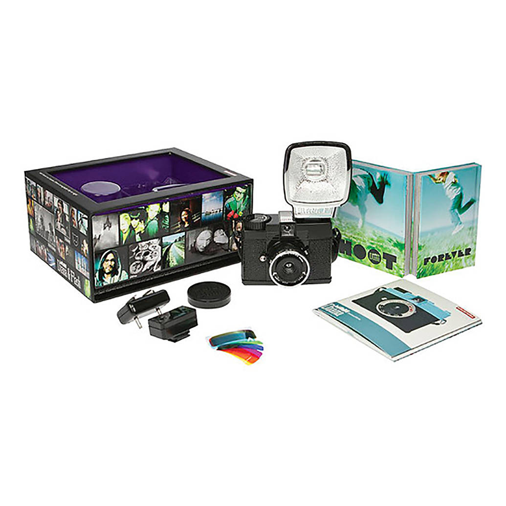 Lomography Diana Mini and Flash Petite Noire