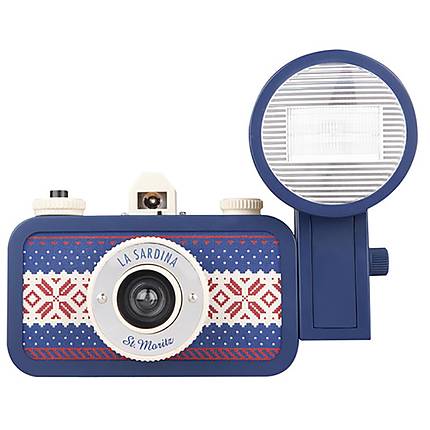 Lomography La Sardina and Flash - St. Moritz