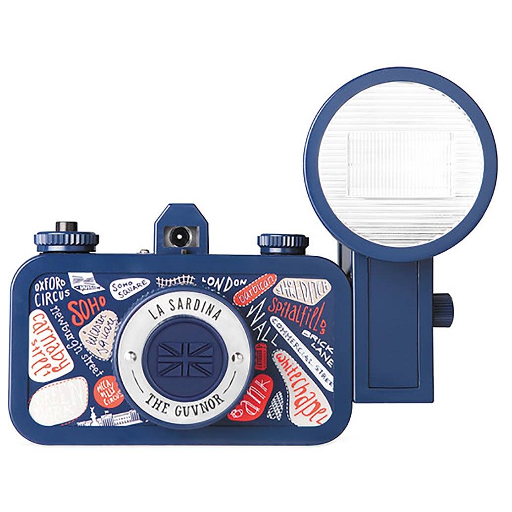 Lomography La Sardina and Flash - The Guvnor