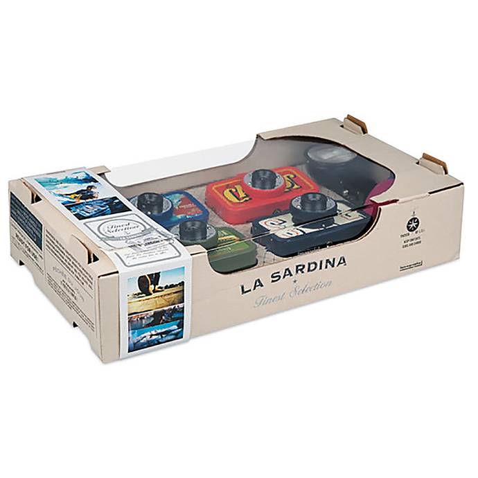 Lomography La Sardinaトイカメラフィルムセット ロモグラフィー、「オイルサーディン缶カメラ」に幾何学模様の新