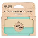 Lomography La Sardina Dress Turquoise And White 0