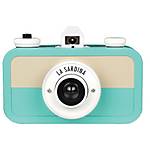 Lomography La Sardina Dress Turquoise And White 6