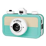 Lomography La Sardina Dress Turquoise And White 7