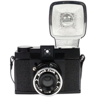 Lomography Diana F+ Medium Format Camera (Black Jack) 0