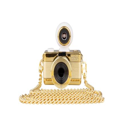 Lomography Fisheye Baby 110 Film Camera (Gold Edition)