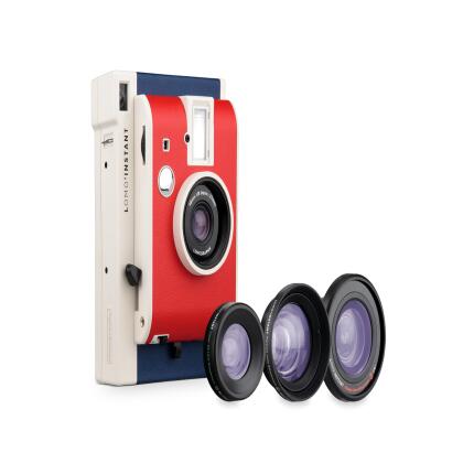 Lomography LomoInstant Camera and 3 Lenses (Boston Edition)