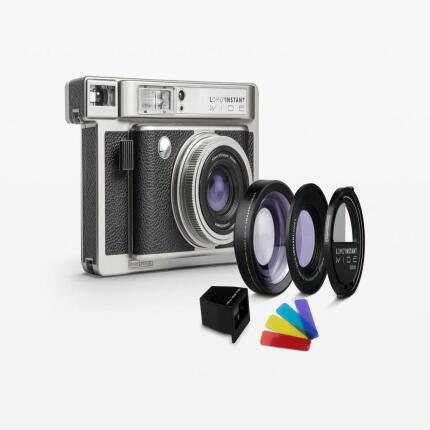 Lomography LomoInstant Wide Monte Carlo Camera and Lenses