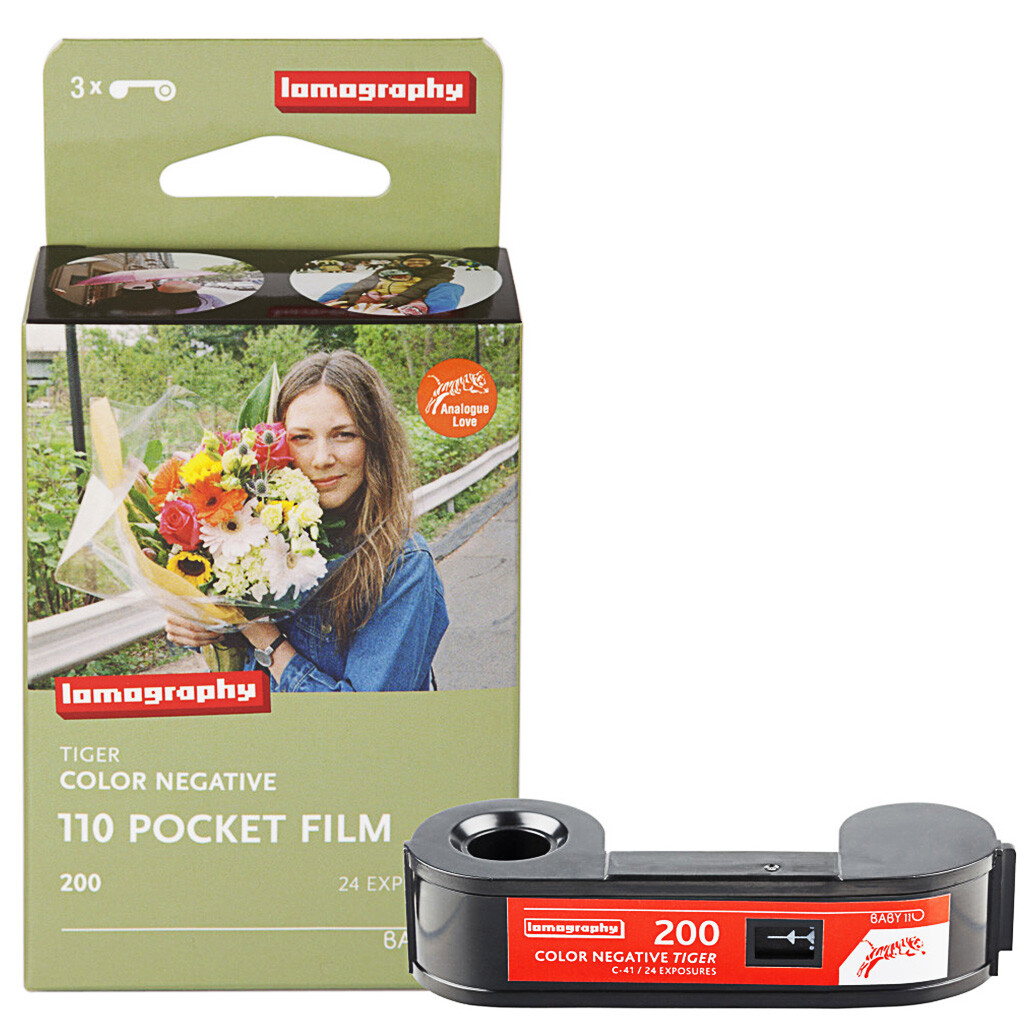 Lomography Color Tiger 110 200 ASA 3 Pcs
