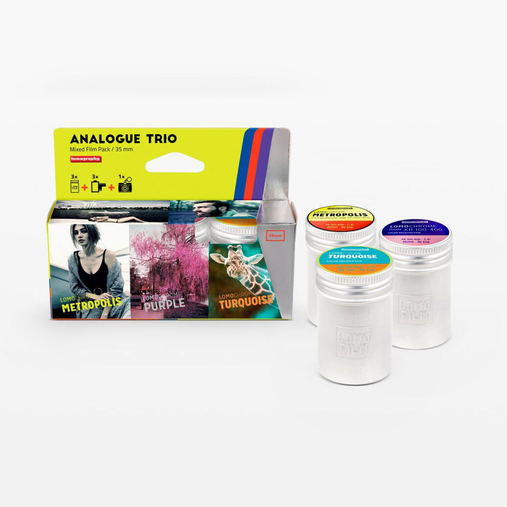 Analogue Trio Mixed Film Pack 35 mm