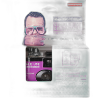 Lomography Simple Use Camera LomoChrome Purple AQUA 1
