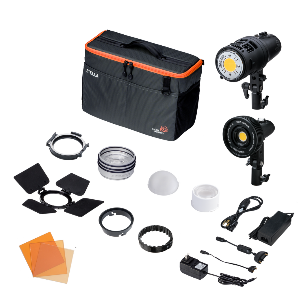 Light  and  Motion CLx10 and Stella 2000 LED Portrait Plus Kit