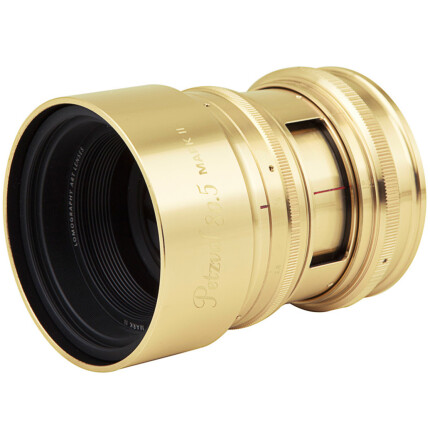 lomo petzval 80.5 1.9 mk2  ゴールド Lomography New Petzval 80.5 mm f/1.9 MKII Art Lens - Canon
