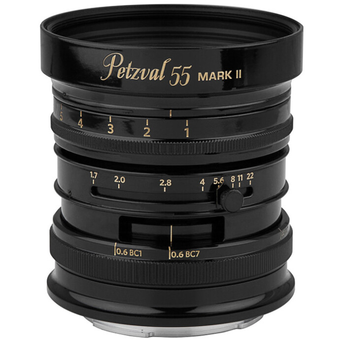 Lomography Petzval 55mm F1.7 Mkⅱ (Zマウント) New Petzval 55 f/1.7 MKII Art Lens Satin Brass Nikon Z