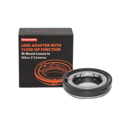 Lomography M-mount Lens Adapter with Close-up Function (Nikon Z Lens)