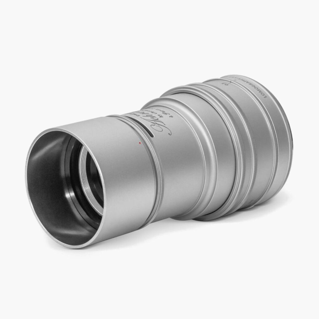 Lomography Daguerreotype Achromat 64mm f/2.9 Lens for Canon EF (Silver)