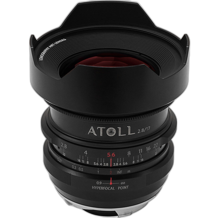 Lomography Atoll 17mm F/2.8 Ultra Wide Angle Lens M-mount w/Finder