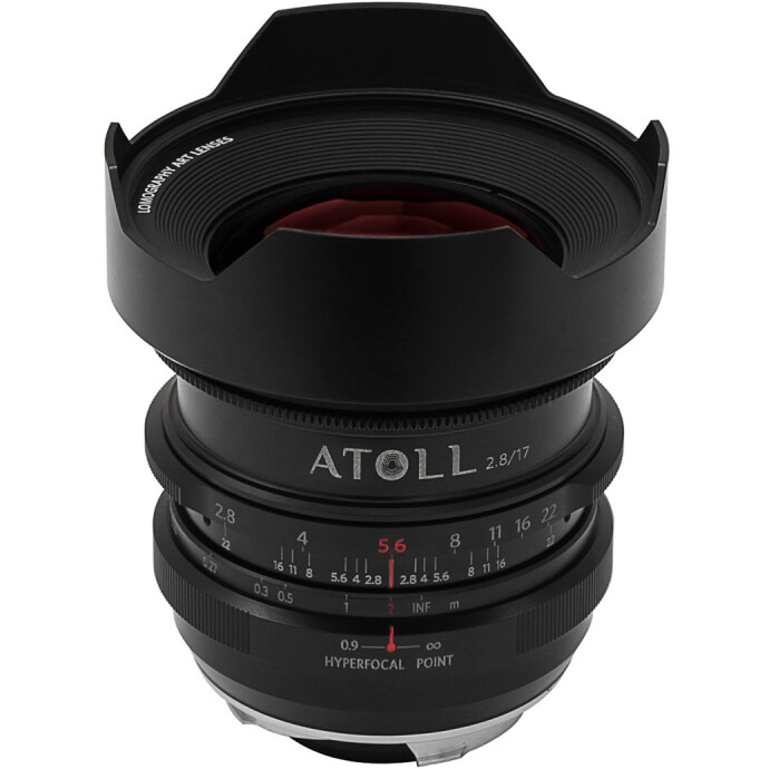 Lomography Atoll 17mm F/2.8 Ultra Wide Angle Lens M-mount w/Finder 