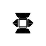 Lowel O1-20 Omni Light Complete Barndoor 0