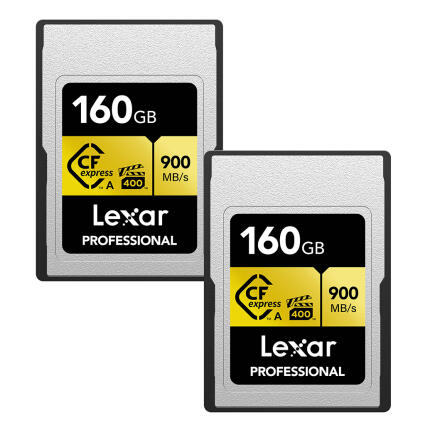 Lexar 80GB Professional CFexpress Type A GOLD Series Memory Card