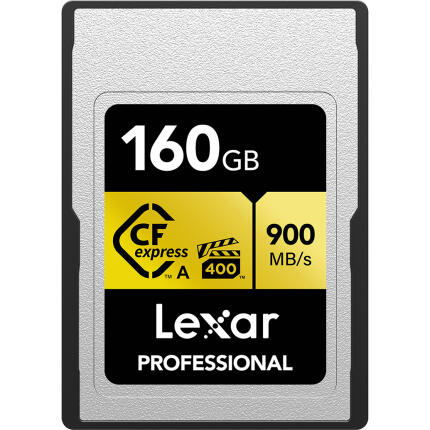 Lexar CFexpress Type A 80GB カードリーダー Lexar 80GB Professional CFexpress Type A GOLD Series Memory Card