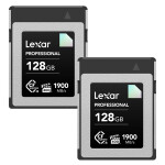 Lexar 128GB Professional CFexpress Type B DIAMOND Series Memory Card (2-Pack 0