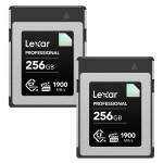 Lexar 256GB Professional CFexpress Type B DIAMOND Series Memory Card (2-Pack 0