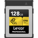 Lexar 128GB Professional CFexpress Type B GOLD Series Memory Card 0