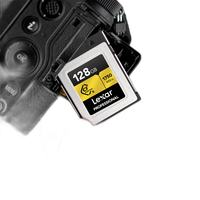 Lexar 128GB Professional CFexpress Type B GOLD Series Memory Card 5