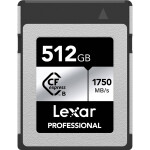Lexar 512GB Professional CFexpress Type B SILVER Series Memory Card 0