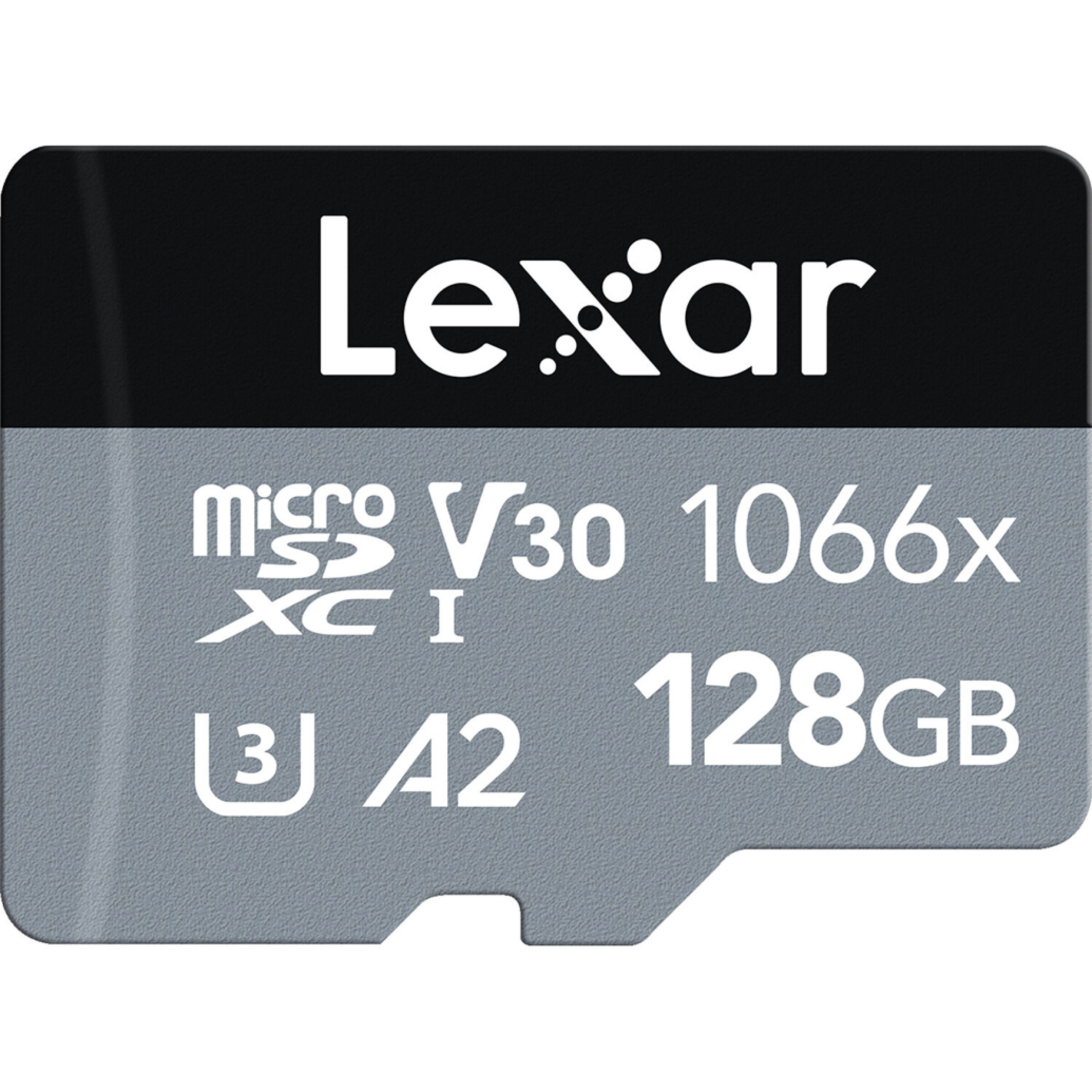 Lexar 128GB Professional 1066x UHS-I microSDXC Class 10 SILVER Series Memory
