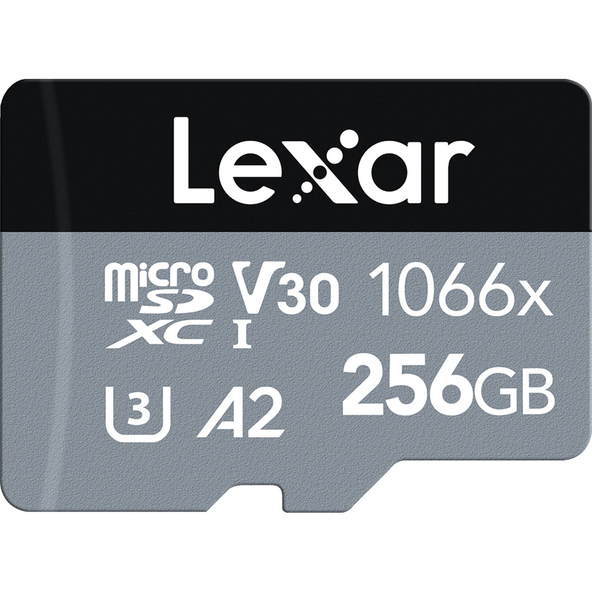 Lexar 256GB Professional 1066x UHS-I microSDXC Class 10 SILVER Series Memory
