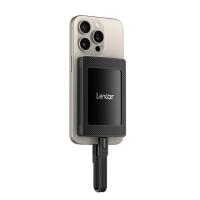 Lexar SL500 USB 3.2 Gen2x2 Portable SSD 1TB with Magnetic Set Black 0